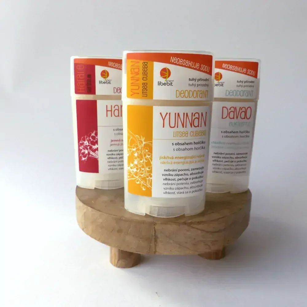 Tuhý přírodní deodorant YUNNAN klasik Libebit