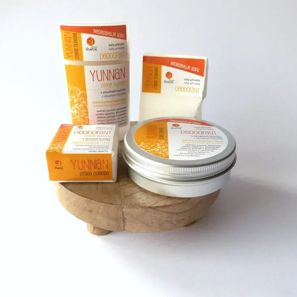 Tuhý přírodní deodorant YUNNAN klasik Libebit