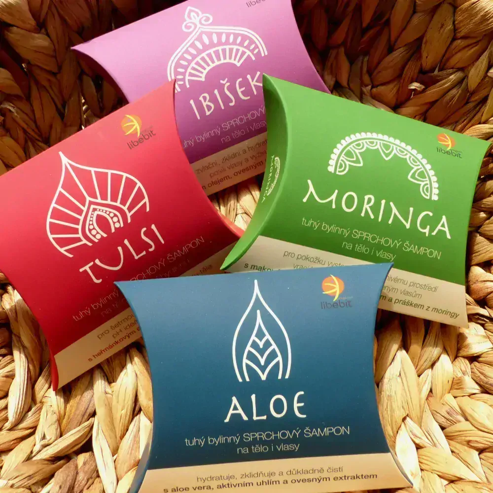 Tuhý sprchový šampon MORINGA Libebit